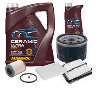 FEBI Controllo Set 6L MANNOL Ceramic 5W-40 Per Suzuki Grand Vitara II 1.9
