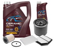 FEBI Controllo Set 6L MANNOL Ceramic 5W-40 Per Suzuki Grand Vitara II 1.9