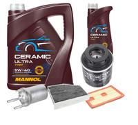 FEBI Controllo Set 6L MANNOL Ceramic 5W-40 Per VW Jetta IV 1.2 TSI