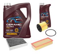 FEBI Controllo Set 6L MANNOL Ceramic 5W-40 Per VW Touran 1.4 TSI Tiguan