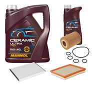 Febi Controllo Set 6L mannol Ceramica 5W-40 per Opel Astra H Caravan 1.7