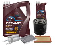 Febi Controllo Set 6L mannol Ceramica 5W-40 per VW Bora 1.6 16V
