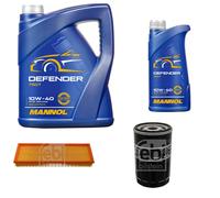 FEBI Controllo Set 6L MANNOL Defender 10W-40 Per Ford Mondeo I Turnier