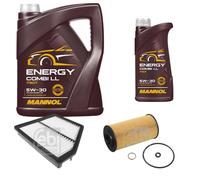 FEBI Controllo Set 6L MANNOL Energy Combi LL 5W-30 Per Hyundai Matrix FC