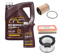 FEBI Controllo Set 6L MANNOL Energy Combi LL 5W-30 Per VW Transporter IV