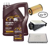 FEBI Controllo set 6L MANNOL Energy Formula PD 5W-40 per Mercedes-Benz