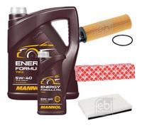 FEBI Controllo set 6L MANNOL Energy Formula PD 5W-40 per Mercedes-Benz