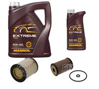 FEBI Controllo set 6L MANNOL Estremo 5W-40 per Mercedes-Benz classe A