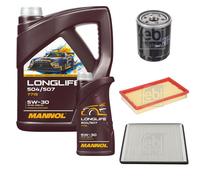 FEBI Controllo Set 6L MANNOL LONGLIFE 504/507 5W-30 Per Subaru Justy III