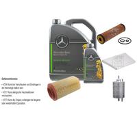 Febi Controllo Set 6L MB 229.52 Genuine Copertura Motore 5W-30 per