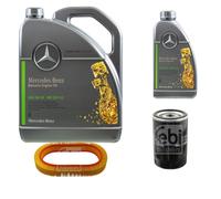FEBI Controllo Set 6L MB 229.52 Genuine Engine 5W-30 Per Mercedes-Benz Coupe