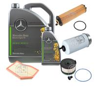 FEBI Controllo Set 6L MB 229.52 Genuine Engine 5W-30 Per Mercedes-Benz GLA