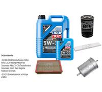 Febi Controllo Set 6L Motore Liqui Moly 5W-30 da Molto Tempo Alto Tech. per Ford