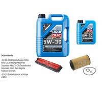 Febi Controllo Set 6L Motore Liqui Moly 5W-30 da Molto Tempo Alto Tech per Honda