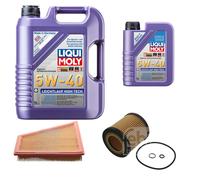 Febi Controllo Set 6L Motore Liqui Moly 5W-40 Basso Attrito High-Tech per BMW X1