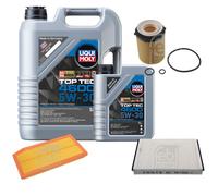 Febi Controllo Set 6L Motore Liqui Moly Top Tec 4600 5W-30 per Mercedes C