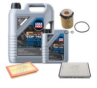 Febi Controllo Set 6L Motore Liqui Moly Top Tec 4600 5W-30 per Mercedes Classe