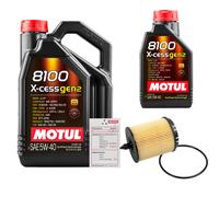 FEBI Controllo Set 6L MOTUL 8100 X-CESS 5W-40 Per Alfa Romeo Spider 2.2 JTS