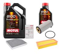 FEBI Controllo Set 6L MOTUL 8100 X-CESS 5W-40 Per Audi A4 Avant 1.8 TFSI 2.0