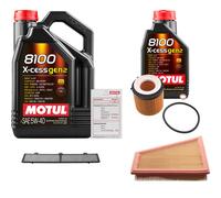 FEBI Controllo Set 6L MOTUL 8100 X-CESS 5W-40 Per BMW X1 XDRIVE20I XDRIVE28I