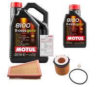 FEBI Controllo Set 6L MOTUL 8100 X-CESS 5W-40 Per BMW X1 XDRIVE20I XDRIVE28I