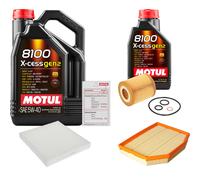 FEBI Controllo Set 6L MOTUL 8100 X-CESS 5W-40 Per BMW Z4 Roadster 2.0i