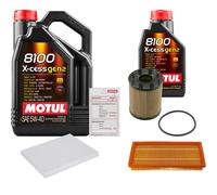 FEBI Controllo Set 6L MOTUL 8100 X-CESS 5W-40 Per Fiat Linea 1.4 T-Jet