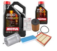 FEBI Controllo Set 6L MOTUL 8100 X-CESS 5W-40 Per Mercedes-Benz A-Klasse
