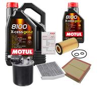 FEBI Controllo Set 6L MOTUL 8100 X-CESS 5W-40 Per Mercedes-Benz B-Klasse CLA