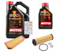 FEBI Controllo Set 6L MOTUL 8100 X-CESS 5W-40 Per Mercedes-Benz C-Klasse