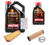 FEBI Controllo Set 6L MOTUL 8100 X-CESS 5W-40 Per Mercedes-Benz E-Klasse