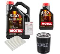 FEBI Controllo Set 6L MOTUL 8100 X-CESS 5W-40 Per Mitsubishi Outlander III