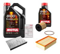 FEBI Controllo Set 6L MOTUL 8100 X-CESS 5W-40 Per Peugeot 308 CC 2.0 HDi 307