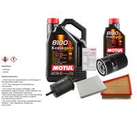 FEBI Controllo Set 6L MOTUL 8100 X-CESS 5W-40 Per Seat Ibiza III 1.8 T FR