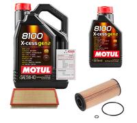 FEBI Controllo Set 6L MOTUL 8100 X-CESS 5W-40 Per VW Golf IV Van 1.9 TDI