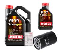 FEBI Controllo Set 6L MOTUL 8100 X-CESS 5W-40 Per VW Golf VI 1.6 Audi A4 A3
