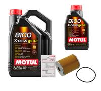 FEBI Controllo Set 6L MOTUL 8100 X-CESS 5W-40 Per VW Sharan 2.8 VR6