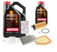FEBI Controllo Set 6L MOTUL 8100 X-CLEAN 0W-30 Per BMW X4 XDRIVE20D