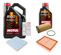 FEBI Controllo Set 6L MOTUL 8100 X-CLEAN 0W-30 Per Mercedes-Benz X-Klasse