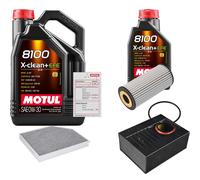 FEBI Controllo Set 6L MOTUL 8100 X-CLEAN 0W-30 Per Porsche Macan 2.0