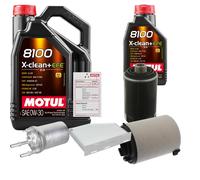 FEBI Controllo Set 6L MOTUL 8100 X-CLEAN 0W-30 Per Seat Altea XL 2.0 TFSi