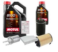 FEBI Controllo Set 6L MOTUL 8100 X-CLEAN 0W-30 Per Seat Altea XL 2.0 TFSi