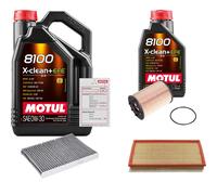 FEBI Controllo Set 6L MOTUL 8100 X-CLEAN 0W-30 Per VW Golf IV 2.3 V5 3.2 R32