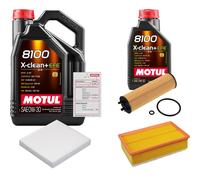 FEBI Controllo Set 6L MOTUL 8100 X-CLEAN 0W-30 Per VW Passat Variant 2.0 TDI