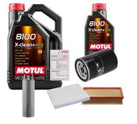 FEBI Controllo Set 6L MOTUL 8100 X-CLEAN 0W-30 Per VW Transporter V Bus 2.0