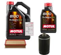 FEBI Controllo Set 6L MOTUL 8100 X-CLEAN 0W-30 Per VW Transporter V Kasten