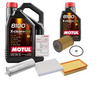 FEBI Controllo Set 6L MOTUL 8100 X-CLEAN 0W-30 Per VW Transporter VI Kasten