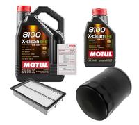 FEBI Controllo Set 6L MOTUL 8100 X-CLEAN EFE 5W-30 Per Mazda 5 2.0 3