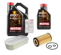 FEBI Controllo Set 6L MOTUL 8100 X-CLEAN EFE 5W-30 Per Mercedes-Benz C-Klasse