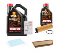 FEBI Controllo Set 6L MOTUL 8100 X-CLEAN EFE 5W-30 Per Mercedes-Benz E-Klasse